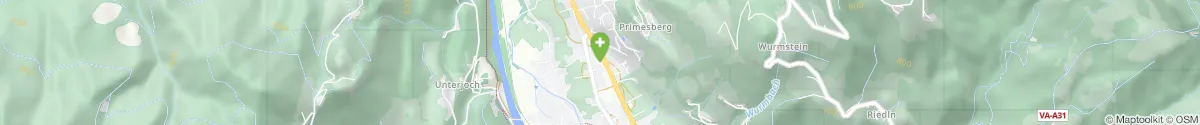 Kartendarstellung des Standorts für Apotheke im Baumhaus in 4822 Bad Goisern